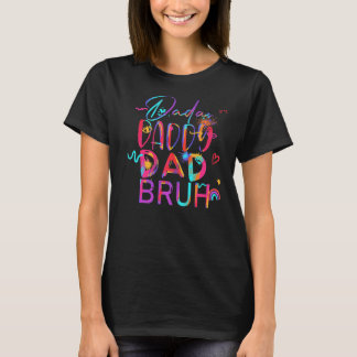 Mannen dat ik van Dada naar papa ging naar papa na T-shirt