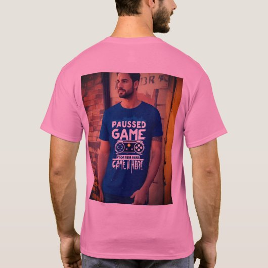 Mannen De American Classic: T-shirt (Achterkant)