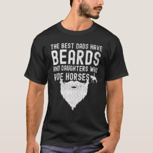 Mannen de beste Dads hebben paden en aughters die T-shirt