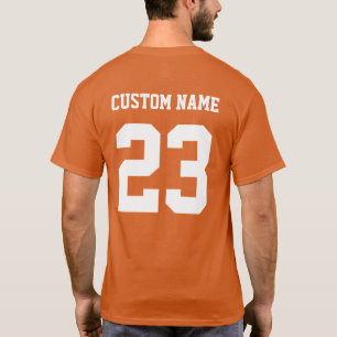 Mannen de Blauwe Klasse van de Naam van de Douane T-shirt