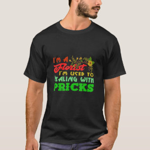 Mannen De bloeiende zaken blokkeren Florist Horti T-shirt