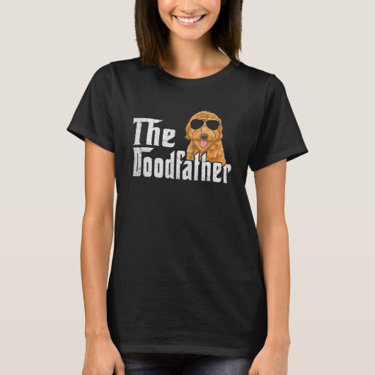 Mannen De Doodfather Funny Goldendole Pap Vader T-shirt (Voorkant)