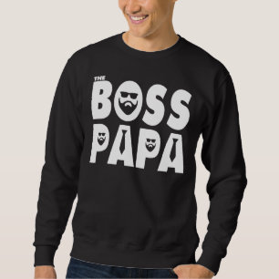 Mannen De Humor van Boss Papa heeft papa vader vad Trui