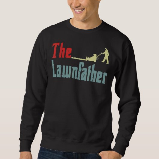 Mannen De Lawnfather Trui (Voorkant)