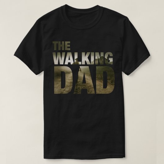 Mannen De loopvader is grappig. T-shirt (Design voorkant)