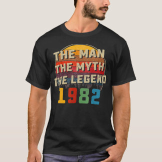 Mannen De Man Myth Legend Vintage 1952 70th Birthd T-shirt