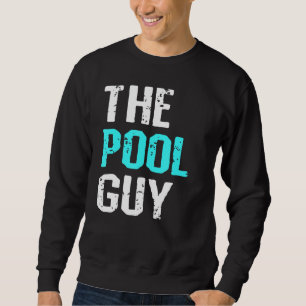 Mannen De Pool Guy Zwemmer Zomer Sport Hu Trui