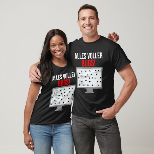 Mannen Debuggen Codering Computer Programmeur Info T-shirt (Unisex)