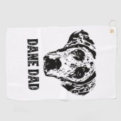 Mannen Deen Pap - Grote Deen Pap Golfhanddoek (Horizontaal)