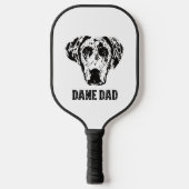 Mannen Deen Pap - Grote Deen Pap Pickleball Paddle (Voorkant)