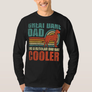 Mannen deen vader als een gewone vader, maar koele t-shirt