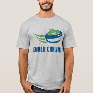 Mannen Denver Curling T-Shirt