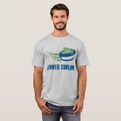 Mannen Denver Curling T-Shirt (Voorkant volledig)