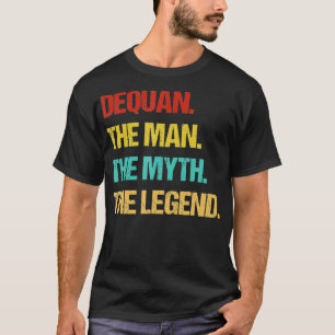 Mannen dequan Het Man van de Myth de Legende T-shirt