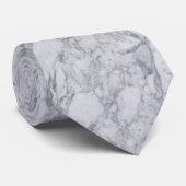 Mannen Designer Marble Stropdas (Opgerold)