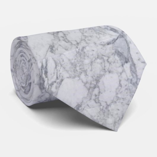 Mannen Designer Marble Stropdas (Opgerold)