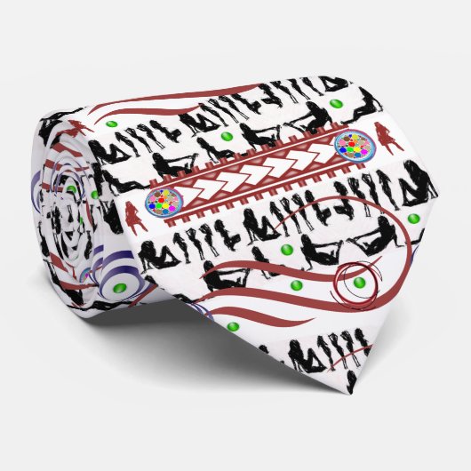 Mannen Designer Stropdassen (Opgerold)