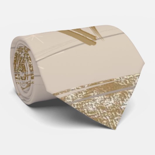 Mannen Designer Stropdassen Brown (Opgerold)