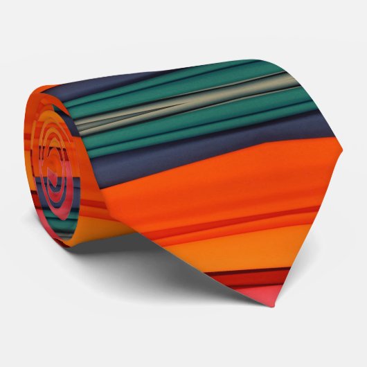 Mannen Designer Stropdassen Colorful (Opgerold)