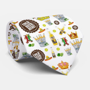 Mannen Designer Stropdassen Corona Beer