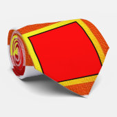 Mannen Designer Stropdassen Kleurrijke vierkantjes (Opgerold)