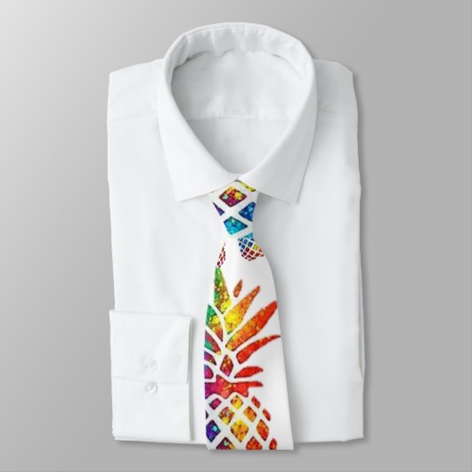 Mannen Designer Stropdassen Pineappel (Gebonden)