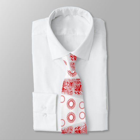 Mannen Designer Stropdassen Red (Gebonden)