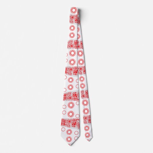 Mannen Designer Stropdassen Red (Voorkant)