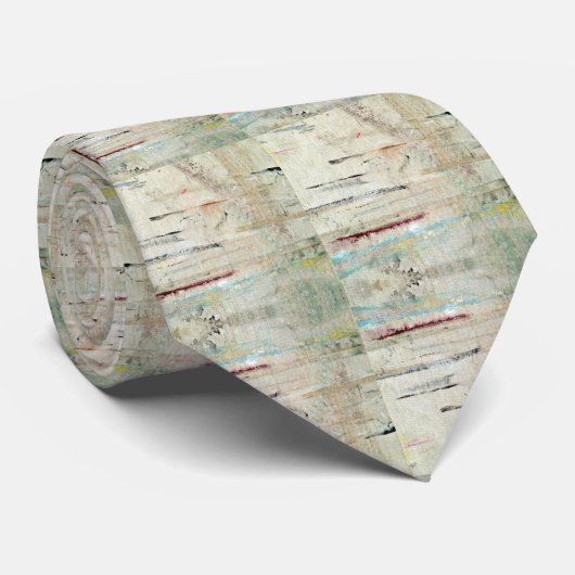 Mannen Designer Stropdassen Vintage White (Opgerold)