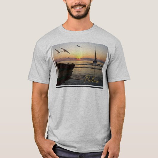 Mannen Designer Style T-Shirt HAMbWG (Voorkant)