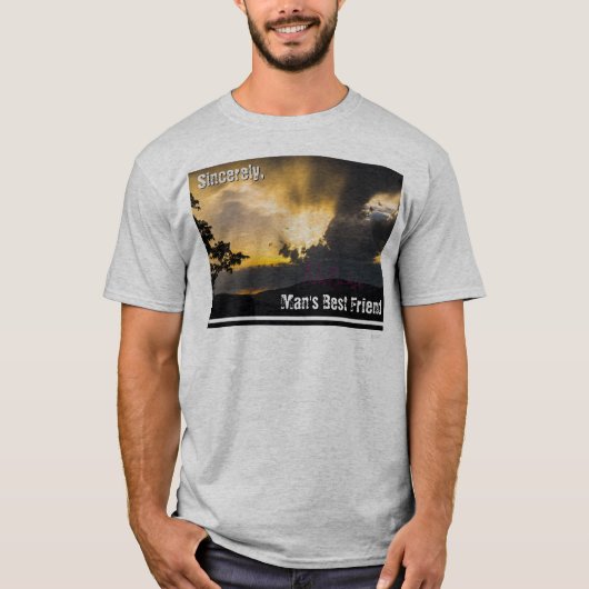 Mannen Designer Style T-Shirt HAMbWG (Voorkant)