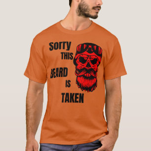 Mannen, deze baard wordt ingenomen met Shirt Valen