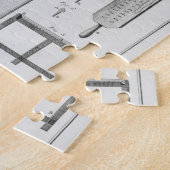 Mannen die biljarten spelen, van de "Encyclopedie Legpuzzel (Zijkant)