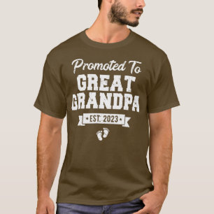 Mannen die binnenkort naar de grote opa 2023 worde t-shirt