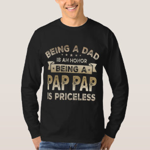 Mannen die een DAD zijn, zijn een HONOR die een PA T-shirt