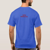 Mannen DIE EEN T-shirt VLIEGEN (Achterkant)