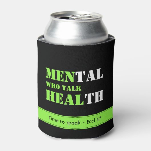MANNEN DIE HEAL Custom Scripting Mental Health Blikjeskoeler (Blikje Voorkant)