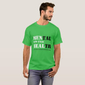 MANNEN DIE HEAL Mental Health T-shirt (Voorkant volledig)