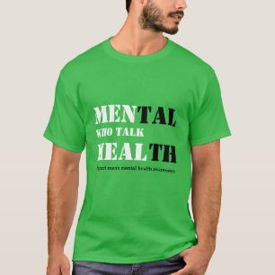 MANNEN DIE HEAL Mental Health T-shirt