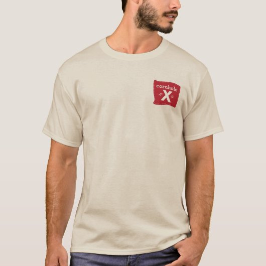 Mannen die het hoogrenderende gat X T-shirt (Voorkant)