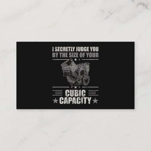 Mannen die ik geheim van oordeel ben over je groot visitekaartje (Achterkant)