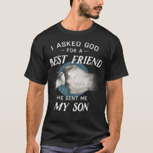 Mannen die ik God vroeg voor een beste vriend, stu T-shirt