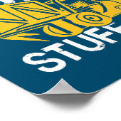 Mannen die ik hier ben om de Mechanische vorkhefbo Poster (Hoek)