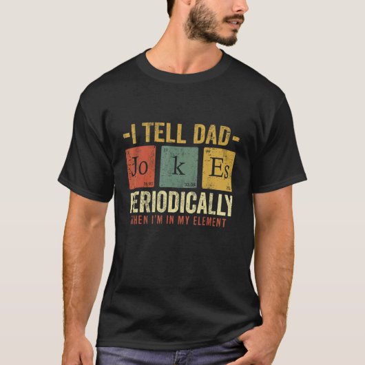 Mannen die ik papa regelmatig vertel, maar alleen  t-shirt (Voorkant)