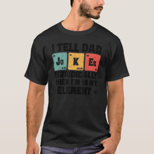 Mannen die ik papa regelmatig vertel, maar alleen t-shirt