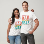 Mannen die ik twee titels heb, pa en papa t-shirt (Unisex)