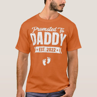 Mannen die naar papa e zijn gepromoot t-shirt
