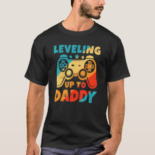 Mannen die naar papa gaan en vader zijn vader zwan t-shirt