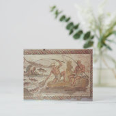 Mannen die op de Nijl vissen Briefkaart (Staand voorkant)