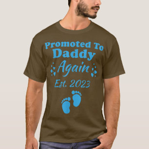 Mannen die opnieuw naar pappa werden gepromoot 202 t-shirt